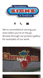 Mobile Screenshot of goodsonsigns.com